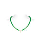 Pre-order Golden time collection: Modern Green chalcedony beads necklace (Unisex, multi-fuction)