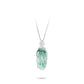 High Jewelry Limited Edition: Premium Green Blossom Jade “Giant Leaf” Pendant Necklace