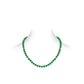 Pre-order High Jewelry collection:"Treasure beads" Green jade detailed Long necklace