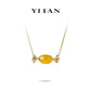 High Jewelry collection: Yellow Jade detailed "Candy" Modern necklace