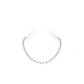 Pre-order Wedding collection: Parisian Star White Tennis Necklace.