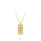 Pre-order High Jewelry collection: "Tibetan-style Golden Prayer Wheel" detailed Pendant Necklace