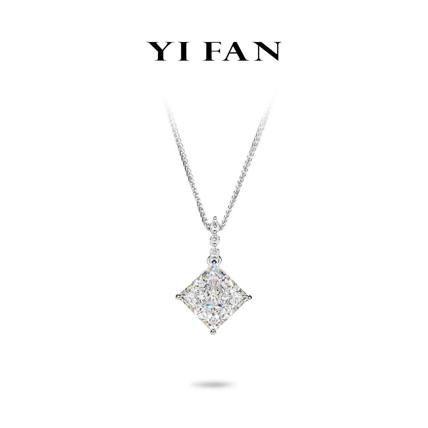 Wedding collection: G Color Icy Pendant Necklace