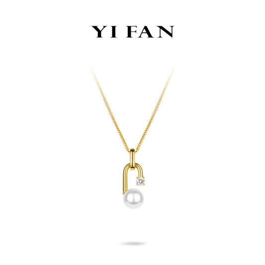 Welfare exclusive Minimalist collection: Modern "U" Pendant Necklace (Unisex)
