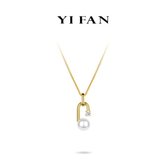 Welfare exclusive Minimalist collection: Modern "U" Pendant Necklace (Unisex)