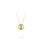 Minimalist collection: Modern "Golden Ingot" CNC Pendant Necklace (Unisex)