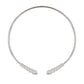 Luxury Minimalist Designer piece: Rose-cuts Elastic Collar necklace