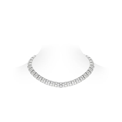 High Jewelry Collection:  “Honeycomb” Collar necklace