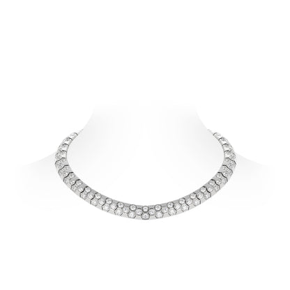 High Jewelry Collection:  “Honeycomb” Collar necklace
