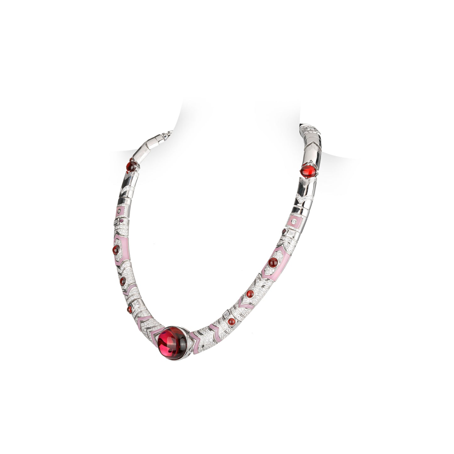 High Jewelry collection: Only 1 piece Luxury Evening necklace