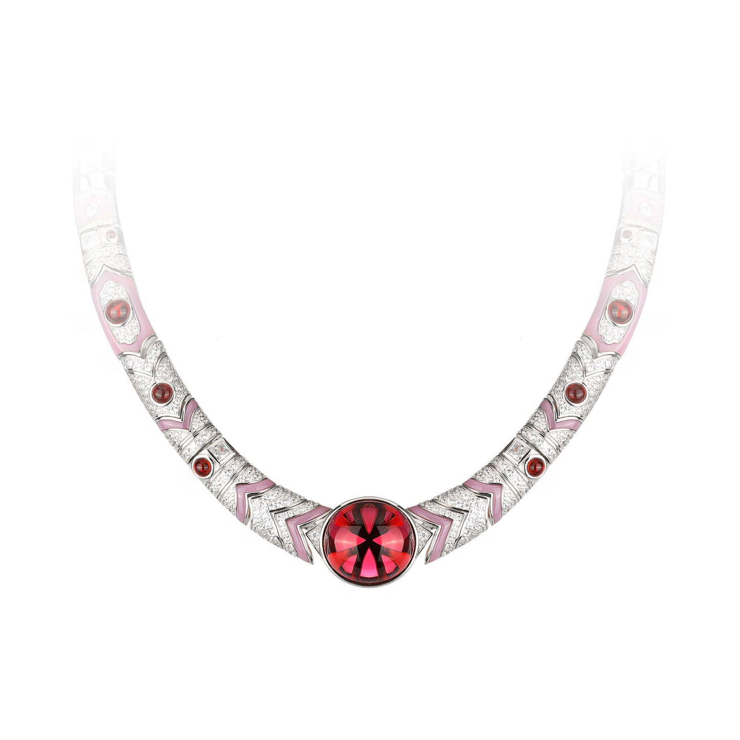 High Jewelry collection: Only 1 piece Luxury Evening necklace