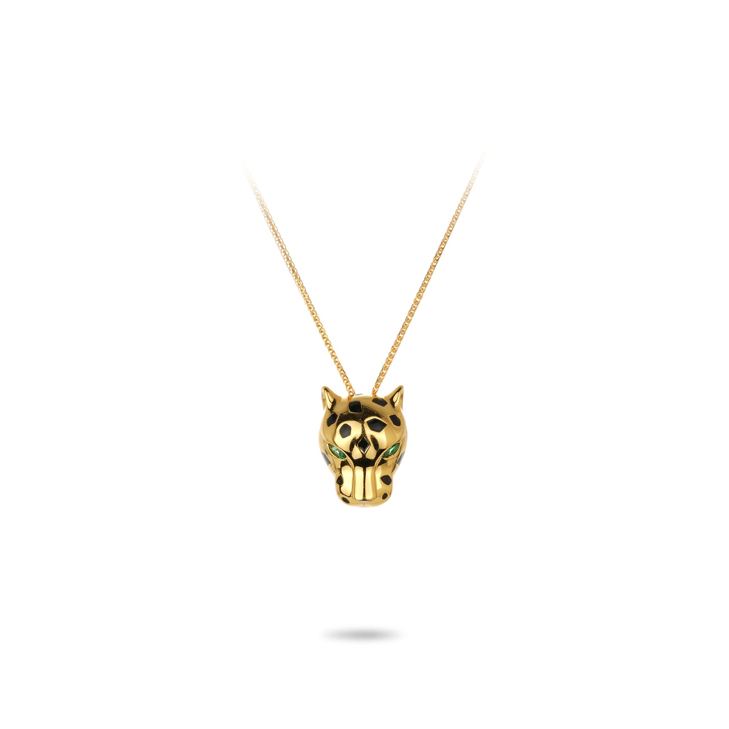 Golden Time Collection: Modern “Golden Cheetah” Necklace