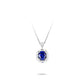 Promotion design: Blue Diana pendant, (solitaire: 5 carat)