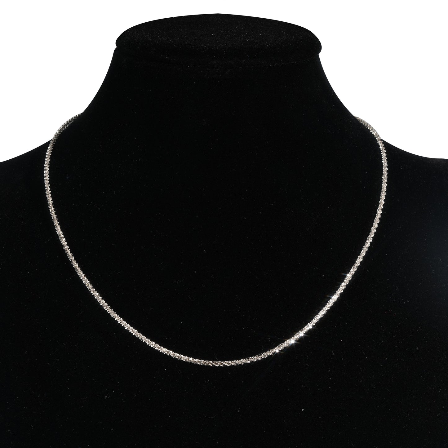 Promotion design: Dazzling Sterling Silver chain Necklace