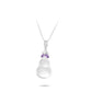 Icy Jade purple Bottle gourd "Hulu" Pendant