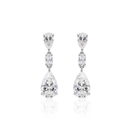 Wedding collection: Versatile Teardrop dangle earrings