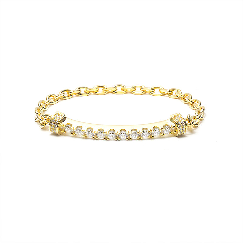 Minimalist collection: Golden Smile bracelet