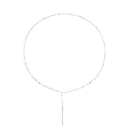 High jewelry collection: Bezel Bubble "Starry Sky" Tennis long chain