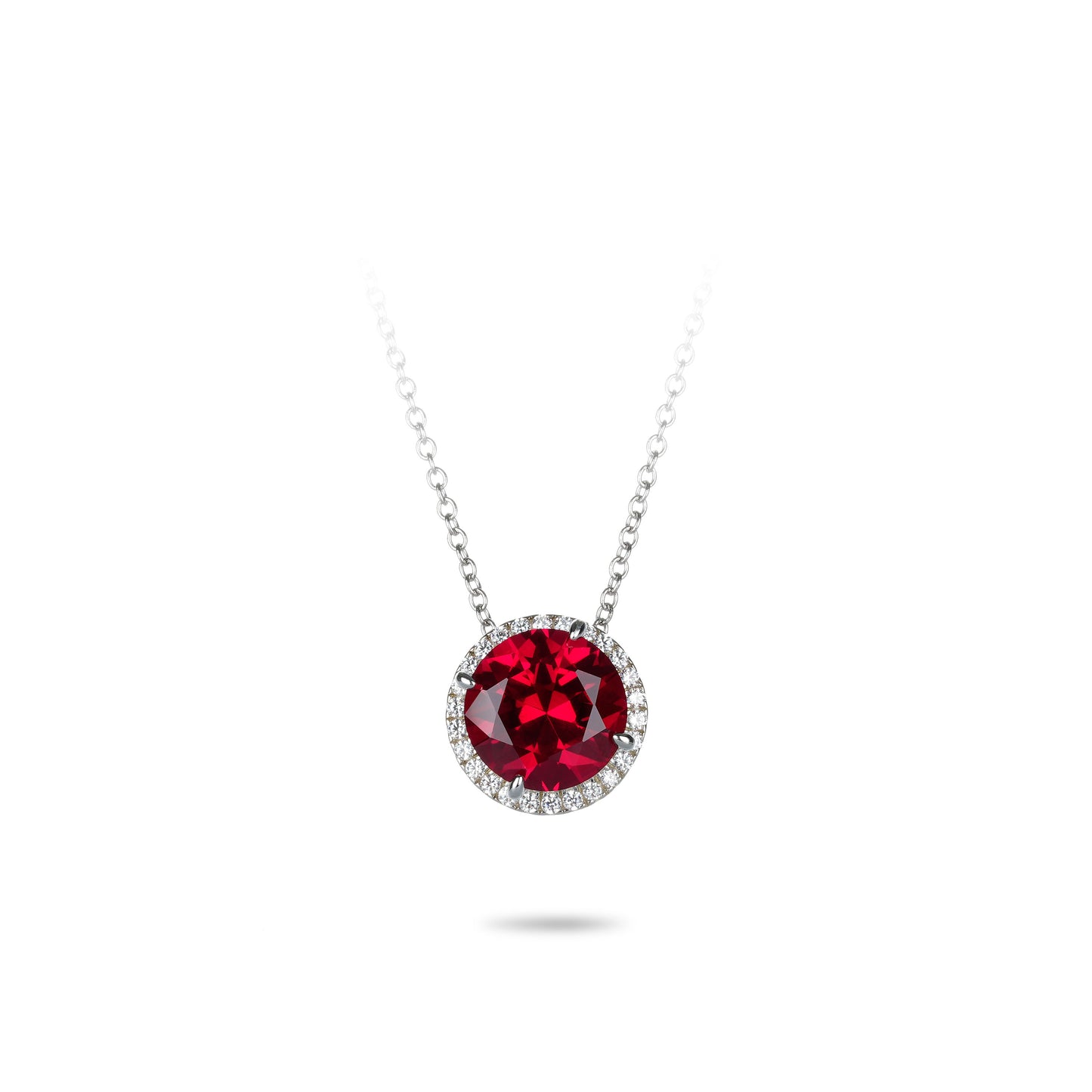 Promotion design for Christmas: Brilliant Red necklace