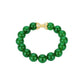 Limited edition Multi-purpose: Luxury "Hulu" with Green chalcedony necklace and bracelet