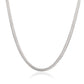 Italian classic Herring bone chain necklace，sterling silver