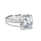 Promotion design: Brilliant-cut 4 prongs Solitaire ring (6 carat)