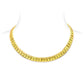 Limited edition  Brass with 18K yellow gold plating Snake collarbone chain necklace