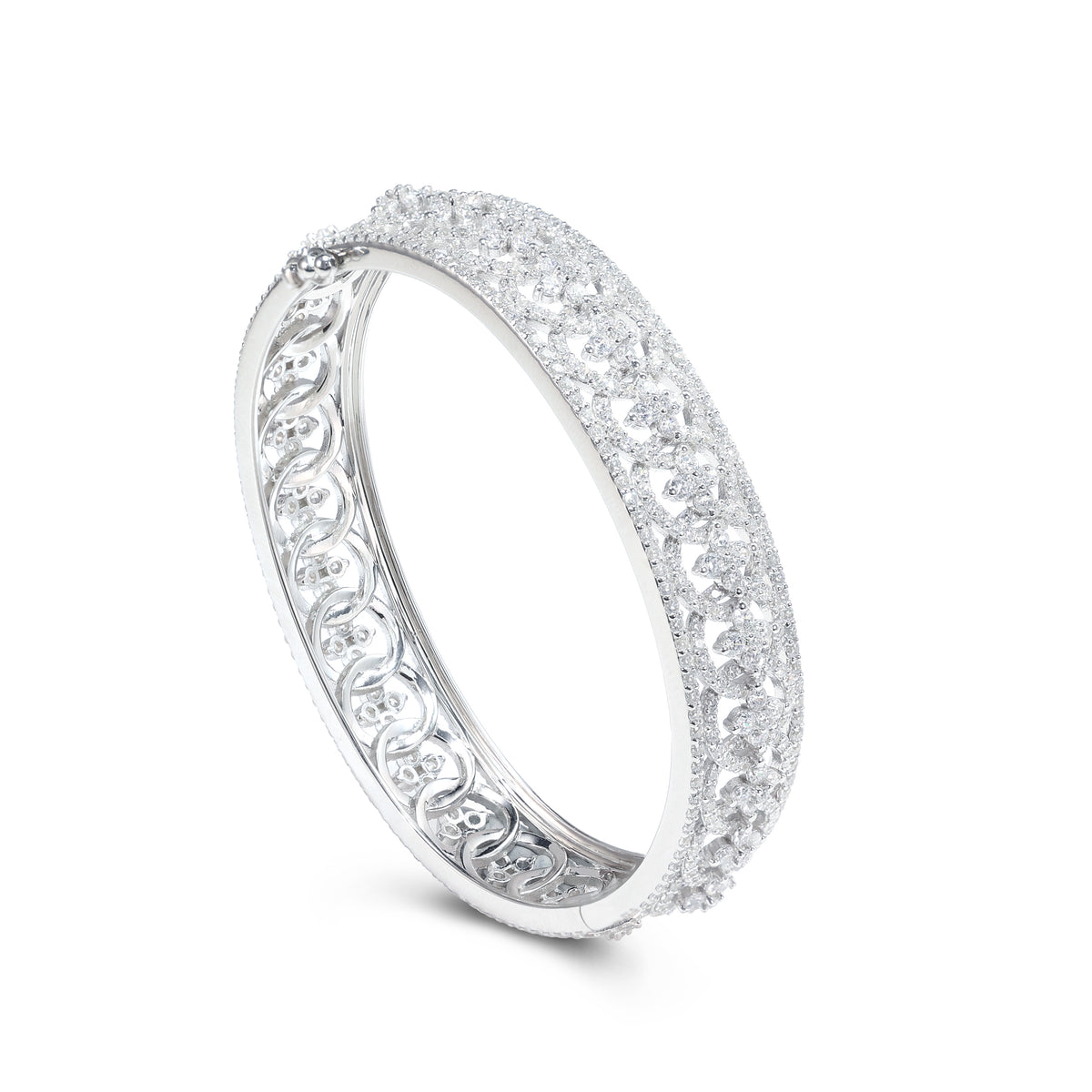 Color Stone Invisible Setting Jewelry Limited edition Micro-setting Clear diamond color Lab created stones d ...