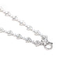 Micro-setting Snowflake multi-purpose chain, sterling silver.