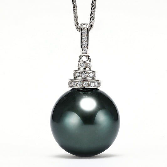 Promotion design: Blackish green Shell Pearl Classic pendant