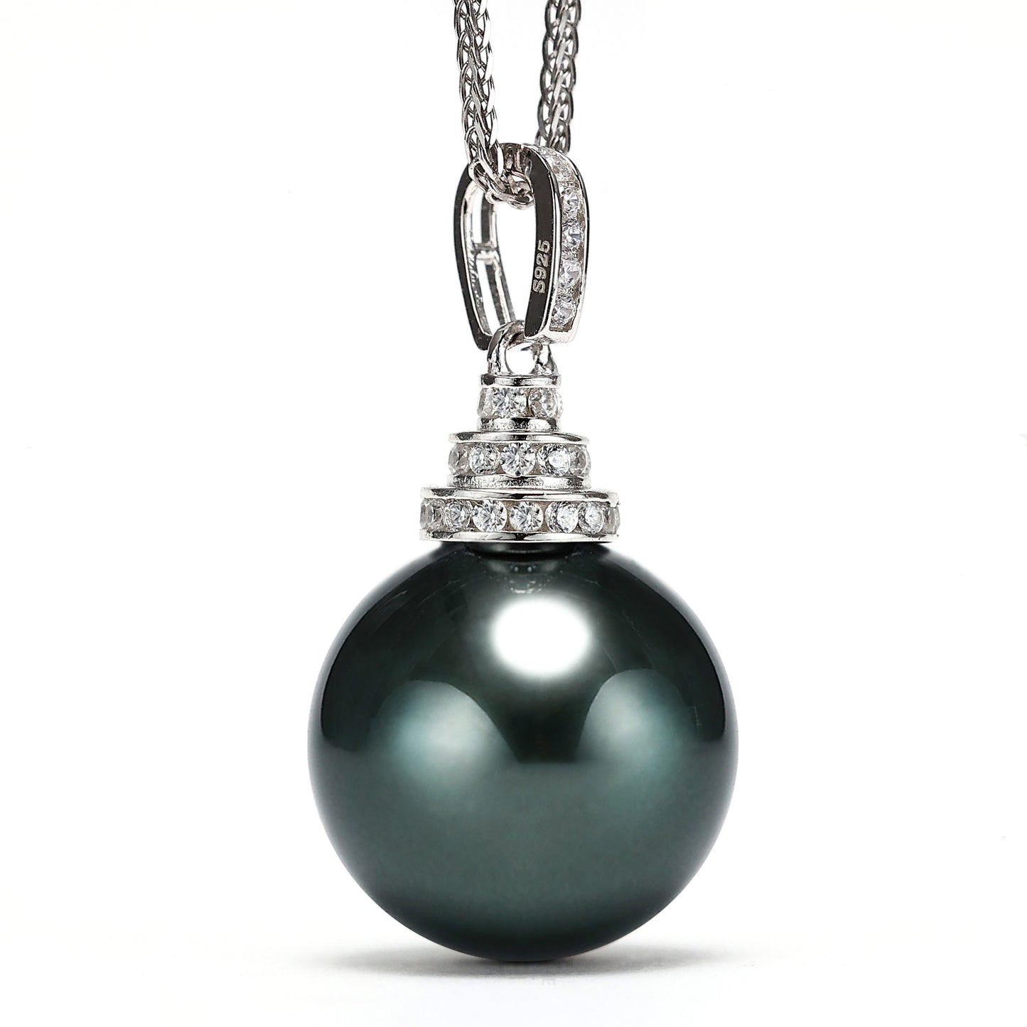 Promotion design: Blackish green Shell Pearl Classic pendant